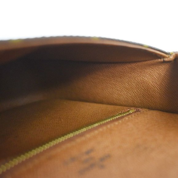 Authentic LOUIS VUITTON Saint Cloud MM Shoulder Bag Monogram Leather Brown - Picture 2 of 16